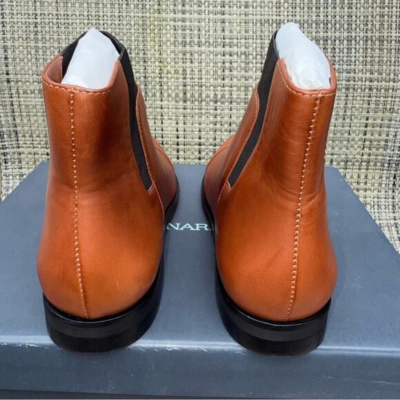 Bernardo NWT Women's Sonni Brown Leather Chelsea Boot Bootie Size 6.5 - Picture 5 of 6